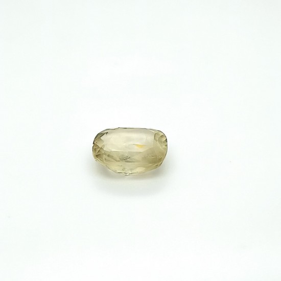 Yellow Sapphire (Pukhraj) 7.58 Ct Good quality